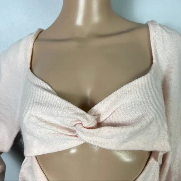 LPA REVOLVE PINK LONG SLEEVE KNIT TOP - Picture 3 of 8